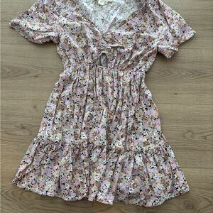 Saltwater LUXE Pastel Floral dress